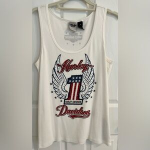 Vintage Harley Davidson Women’s XL Sequined tank top